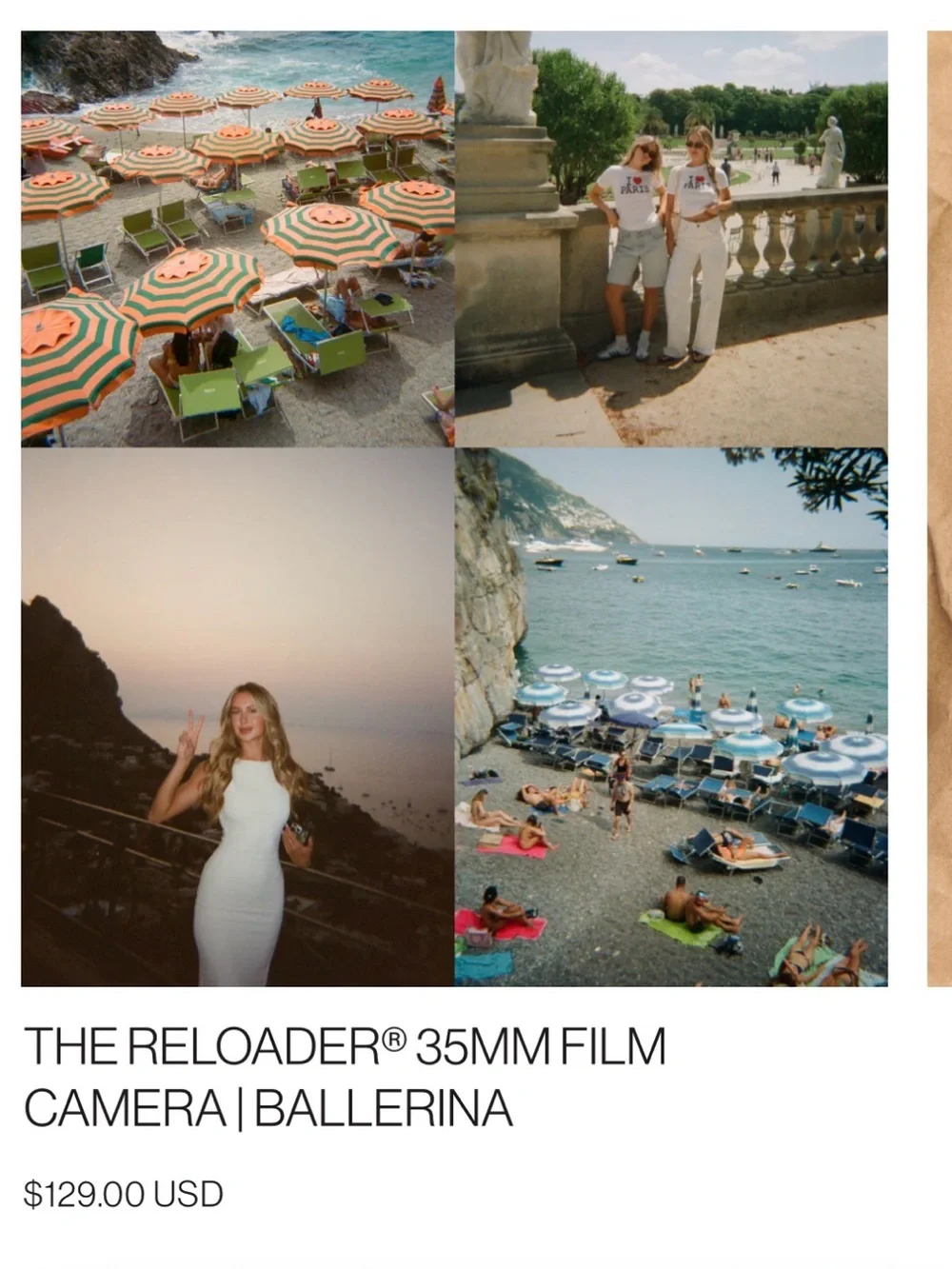 THE RELOADER® 35MM FILM CAMERA I BALLERINA